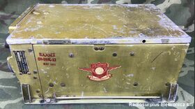 AN/ARC-3 AN/ARC-3  Stazione radio aeronautica, VHF 150-156 Mhz composta da:  Trasmettitore T-67/ARC-3  Ricevitore R-77/ARC-3  Alimentatore 28 Volt J-68/ARC-3 Apparati radio