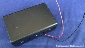 PP3TOR Portapile 3 x Torcia Con coperchio Prodotto nuovo. Componenti elettronici