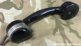 CT40 Cornetta Telefonica Vintage  senza cavo anni 40 Accessori per apparati radio Civili