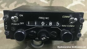 614U-5 VHF Radio Control Box  COLLINS 614U-5 Accessori per apparati radio Militari