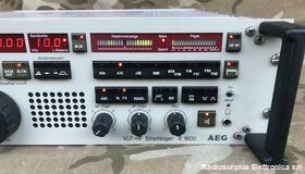 E 1800 VLF-HF Ricevitore Professionale  AEG E 1800   VLF-HF da 10 Khz a 30 Mhz Risoluzione 1 Hz Apparati radio