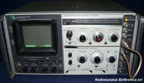 HP141T + HP8555A Spectrum Analyzer  HP 141T + HP8555A (RF-Section) + HP8552B (IF-Section) Strumenti