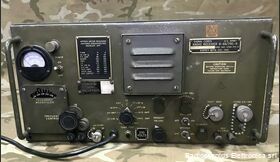 R-48A/TRC-8 Radio Receiver U-S-ARMY  R-48A/TRC-8  Ricevitore aeronautico a copertura continua da 230 a 250 Mhz Apparati radio