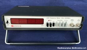 THANDAR (RS) TF600 Frequency Meter  THANDAR (RS) TF600  Frequenzimetro  portatile digitale a led  Due canali da 5 Hz - 600 Mhz Strumenti