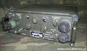 ER95 Ricetrasmettitore veicolare VHF TR-PP-13B Apparati radio militari
