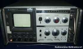 HP 141T + HP8553B Spectrum Analyzer HP 141T + HP8553B (RF-Section) + HP8552B (IF-Section) Strumenti