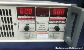 AP60-50 FARNEL AP60-50  Alimentatore professionale da banco  Uscita regolabile da 0-60 Volt 0-60 A  1KW Strumenti