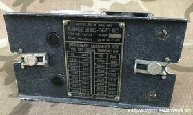 coil CW Coil Set   mod GF-12  Cassetti sintonia per tx aeronautico CW-52063A Accessori per apparati radio Militari