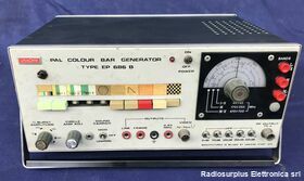 EP 686 B PAL Colour Bar Generator  UNAOHM type EP 686 B Strumenti