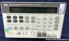 HP8904A Multifunction Synthesizer  HP 8904A Strumenti