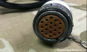 CWP 48N 263 W3 Cavo collegamento Apparati Russi  CWP 48N 263 W3  Presa 26 pin a presa 19 pin Accessori per apparati radio Militari