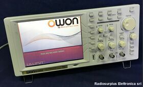 PDS 5022S Two Channel Color Digital Oscilloscope  OWON PDS 5022S Strumenti