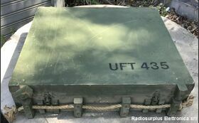 UFT 435 Stazione radio portatile/veicolare  UFT 435  Ricetrasmettitore in FM da 45,6 a 47,075 Mhz Apparati radio