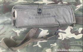 CS156 CASE CS156 Borsa radio da paracadutista WWII  imbottita  per il trasporto della radio BC-611. Accessori per apparati radio Militari