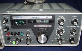 FR101+FL101 Stazione radio HF vintage YAESU Apparati radio civili