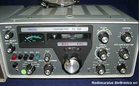 FR101+FL101 Stazione radio HF vintage YAESU Apparati radio civili