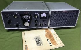 Collins KWM-2 Transceiver Collins KWM-2 Ricetrasmettitore radioamatoriale HF Apparati radio