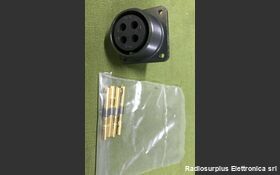 VEAM I 1824 Connettore MIL da pannello  VEAM I 1824  VS3402DEMI 20-45 Componenti elettronici