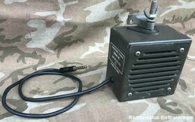 LS-454/U Altoparlante militare per impiego Veicolare  LS-454/U  Utilizzato per le stazioni radio VRC-... Accessori per apparati radio Militari