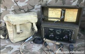 WS58 MK.1 kit WIRELESS SET (canadian) 58 MK.1  Ricetrasmettitore spalleggiabile del 1943 Canadese  Frequenza operativa da 6 - 9 Mhz potenza 0,3 Watt Apparati radio