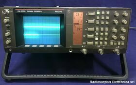 PM 3350 Oscilloscope  PHILIPS PM 3350  Oscilloscopio analogico 2 canali  50 Mhz Strumenti