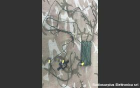 Contrappeso ELMER ELMER  Contrappeso radiali di massa per antenne verticali da campo Accessori per apparati radio Militari