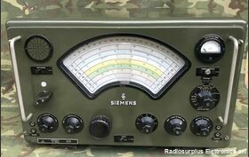 SIEMENS 745 E305 Radio Receiver   SIEMENS 745 E305  Ricevitore da 1,5 a 30 Mhz in 7 bande Apparati radio