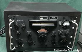 R-388/URR Radio Receiver U-S-ARMY  R-388/URR  Ricevitore a copertura continua da 0,5 a 30,5 Mhz in 30 bande Apparati radio