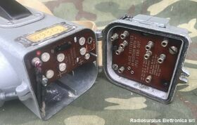 BC-721-B BC-721-B U.S. Navy  Ricetrasmettitore simile al BC-611  Utilizzato per unità US. NAVY della seconda guerra mondiale. Apparati radio