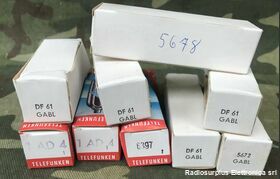 KVPRC6/6 Kit Valvole PRC6/6  Contiene: 4x DF61;2x 1AD4; 1x 5672; 1x 5678; 1X 6397 Componenti elettronici