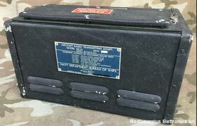 CW-52063A Aircraft Radio Transmitter  type CW-52063A mod. GF-12  Trasmettitore HF aeronautico Apparati radio