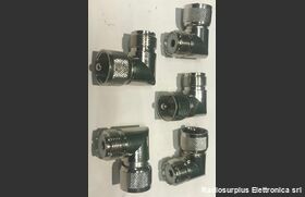 kitplmplf5 Connettore Adattatore ad angolo  Da  UHF PL259 a  UHF SO239  Kit 5 pezzi Componenti elettronici