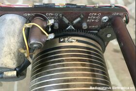 Collins180 Roller motorizzato mod. 180  Induttanza variablie da 3 - 80 micro Henry Accessori per apparati radio Militari