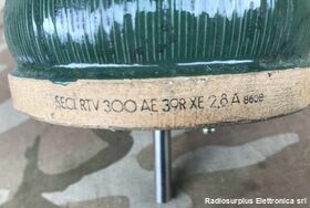 R.T.V. 300 Reostato a Filo di Potenza  SECI mod. R.T.V. 300  39 oHm , 2.8 A,  300 Watt Componenti elettronici