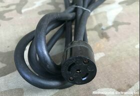 UP-121M UP-121M  Cavo di alimentazione con presa e spina USA Accessori per apparati radio Militari