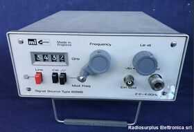 MARCONI 6056B Signal Source MARCONI 6056B Generatore di segnale cw da 2 a 4 Ghz Strumenti