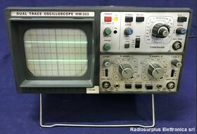 HAMEG HM 203 HAMEG HM 203 Dual Trace Oscilloscope Strumenti