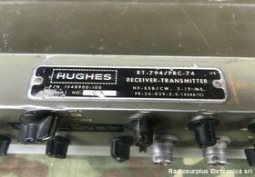 PRC-74 RT-794/PRC-74  Ricetrasmettitore per uso spalleggiabile e da campo Frequenza da 2 - 12 mhz in SSB/CW Apparati radio