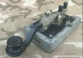 CW EMILIO CAIMI  EMILIO CAIMI tipo Pesante   Tasto manipolatore della Regia Aeronautica  degli anni 30 Accessori per apparati radio Militari