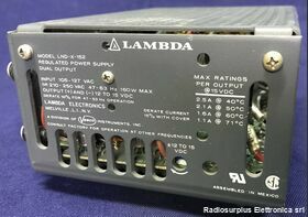 LND-X-152 Regulated Power Supply  LAMBDA  mod. LND-X-152 Strumenti