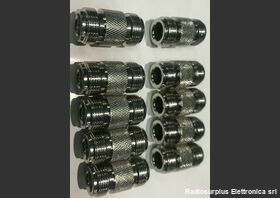 kitN-N10 Adattatore R.F.  -Presa N - Presa N  Kit 10 pezzi -barilotto Componenti elettronici