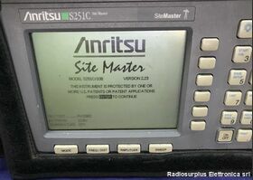  Site Master  ANRITSU S251C + Detector  Analizzatore di cavi e antenne da 625 Mhz a 2500 Mhz Strumenti