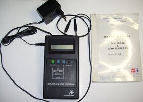 HE210 HE 210 Dial Pulse & DTMF Tester TEST di misura
