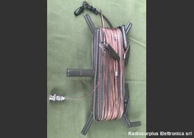 Filare 16mt Antenna Filare  Rame fosforoso  Lunghezza 16 Mt, con connettore BNC Accessori per apparati radio Militari