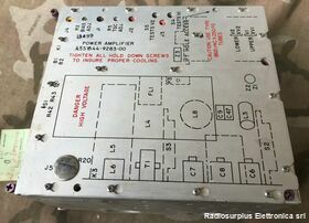 ARC-52 Finale Power Amplifier  ARC-52  Stadio finale con accordatore automatico del ricetrasmettitore ARC-52 Accessori per apparati radio Militari