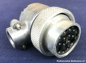 PL-114 PL-114  Spina di alimentazione e servizi   per BC-312 e similari Componenti elettronici