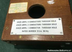 SULLIVAN 46211 Riduttore di Corrente  H.V. SULLIVAN type 46211  Trasformatore di corrente rapporto Accessori per strumentazione