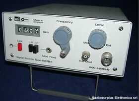 MARCONI 6057B/1 Signal Source  MARCONI 6057B/1 Strumenti