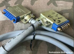 GTA-142 GTA-142  Cavo di collegamento maschio/femmina 14 pin Accessori per apparati radio Militari