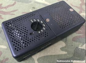 RS-6 RS-6  La mini stazione radio degli agenti segreti CIA  Utilizzata oltre che dalla CIA dai partigiani e dalle forse speciali degli eserciti Apparati radio